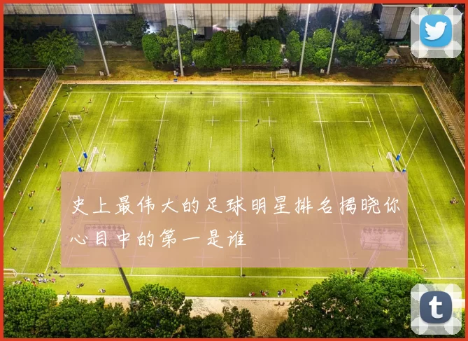 史上最伟大的足球明星排名揭晓你心目中的第一是谁